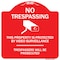 Signmission This Property Is Protected By Video Surveillance Heavy-Gauge Aluminum Sign, 18" H, RW-1818-9876 A-DES-RW-1818-9876 - alternate 1